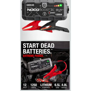 Noco Boost X 1250A Lithium Jump Starter